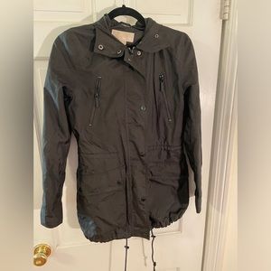 Michael Kors rain jacket w hood.